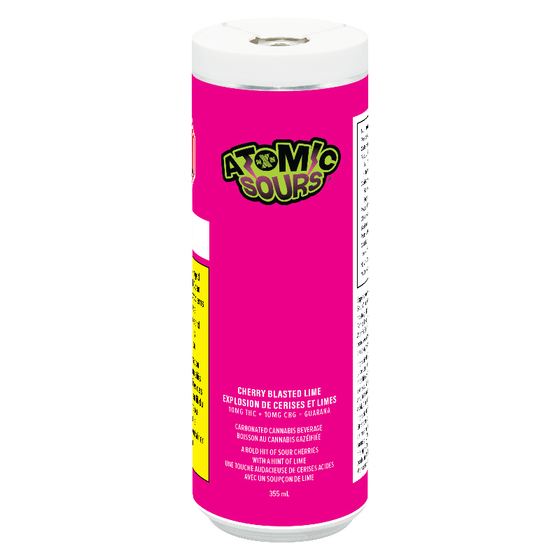 XMG Atomic Sours  Cherry Blasted Lime  10mg THC : 10MG CBG