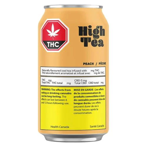 Tea THC Beverages  Peach 10mg